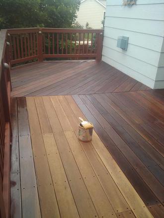 Hardwood Deck Restoration