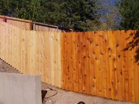 Fence Staining