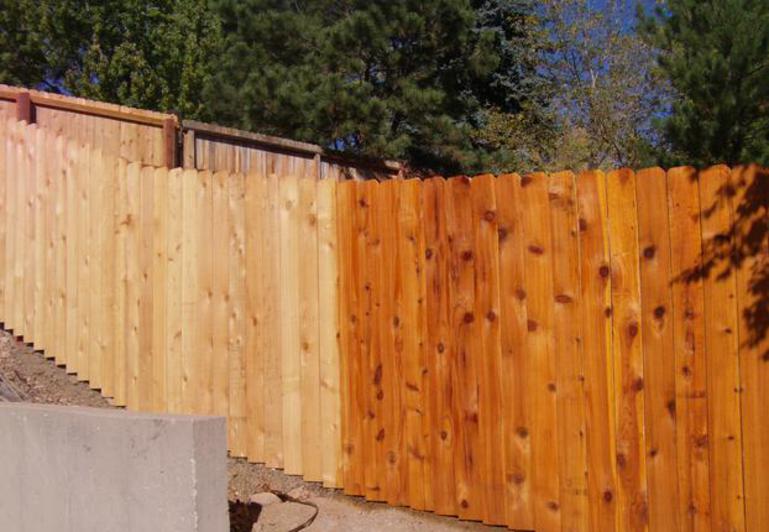 Fence Staining