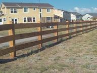 Ranch style fence builder